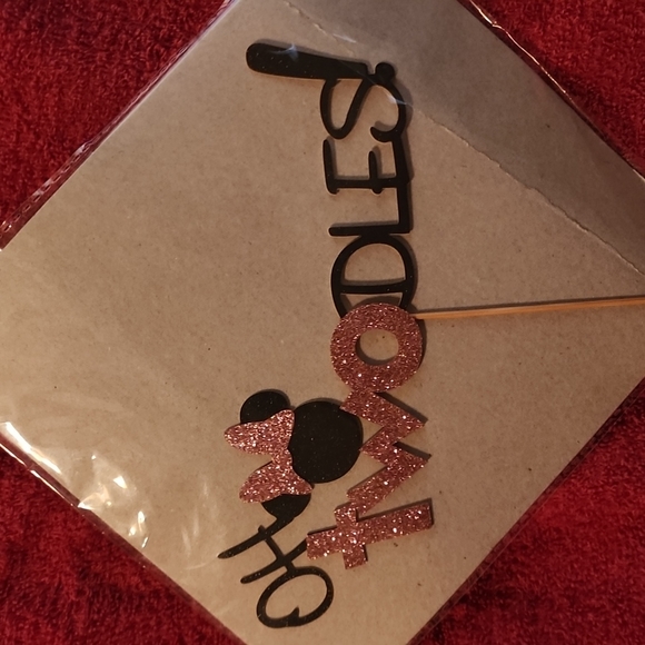 Minni Mouse Cake & Cupcake Toppers - Picture 5 of 5